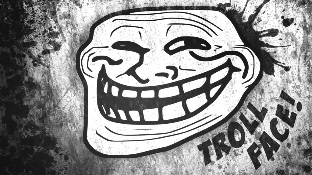 Trollface, un meme que es marca registrada